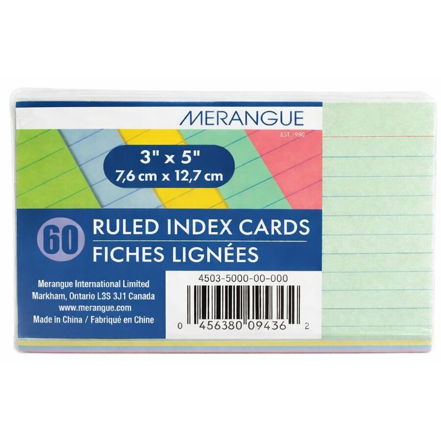 Merangue Index Cards