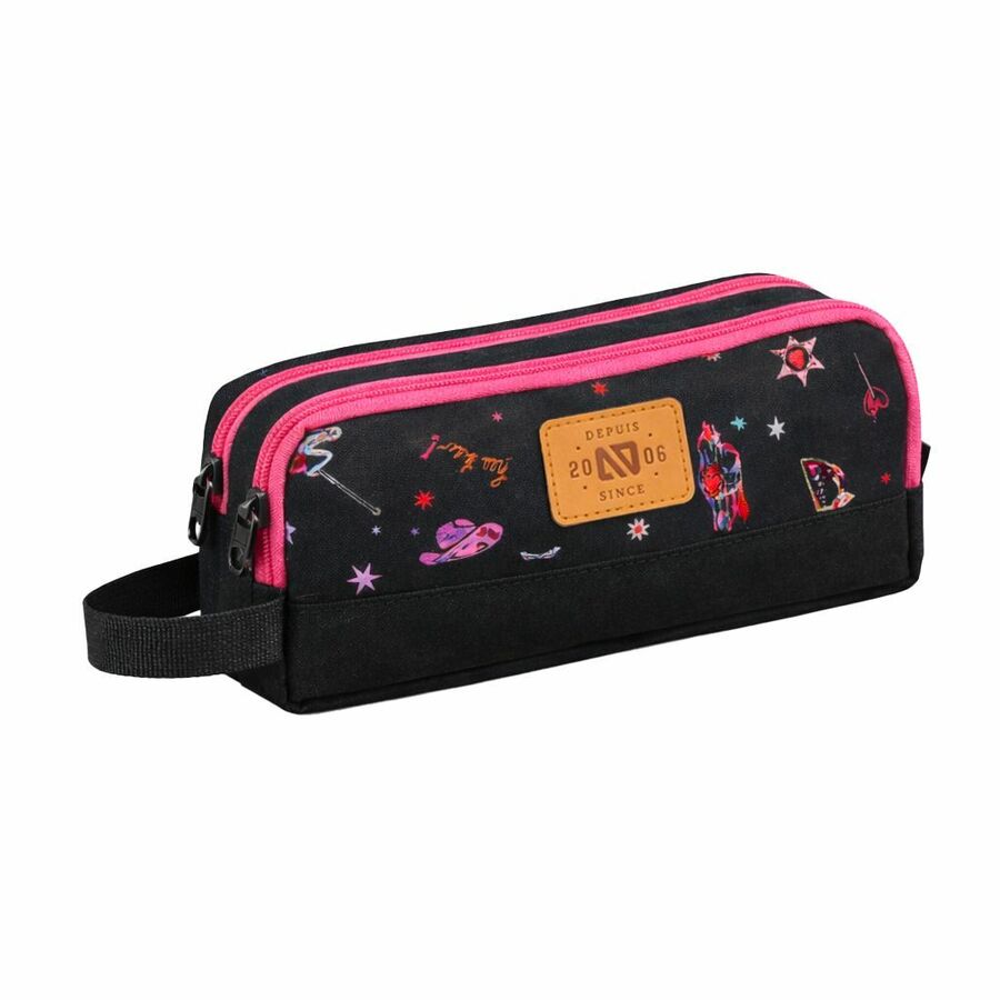 Nano Carrying Case Pencil - Black, Pink