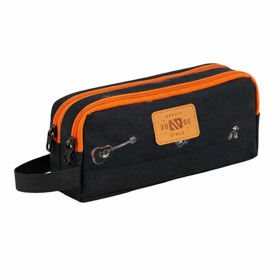 Nano Carrying Case Pencil - Black, Orange