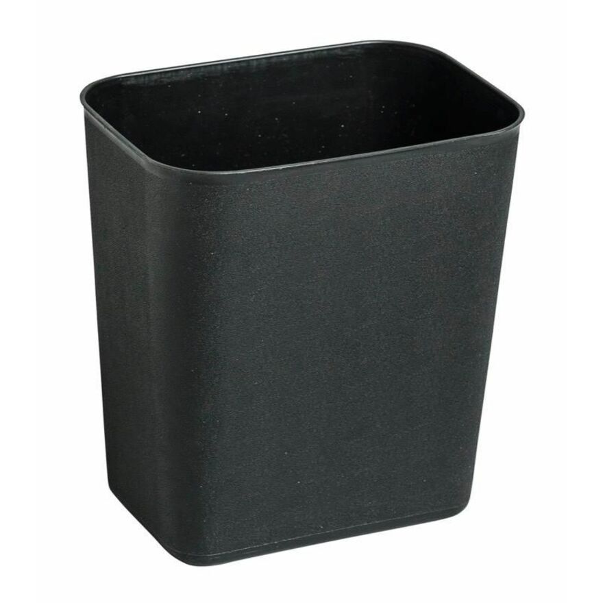 M2 Professional 14 Qt. Waste Basket - Black