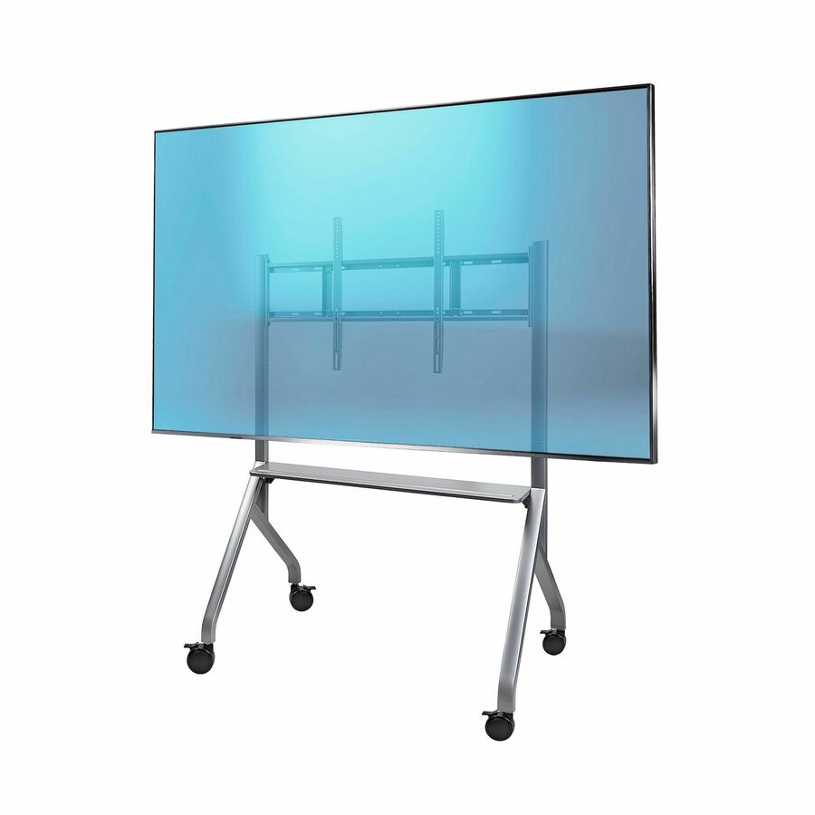 StarTech Easel-Style TV Cart for up to 100inch and 220lb Displays ...