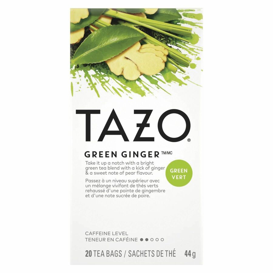 Tazo - Th&eacute; vert Green Ginger Th&eacute; vert Sac