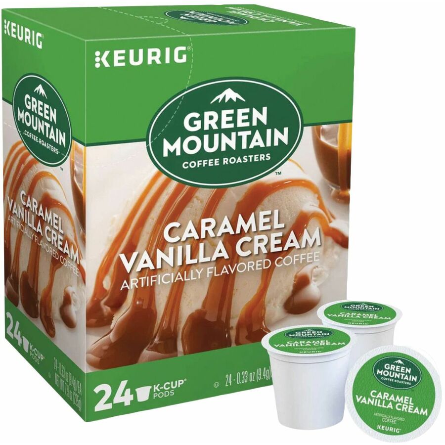 Green Mountain Coffee K-Cup Coffee K-Cups Caramel Vanilla Cream