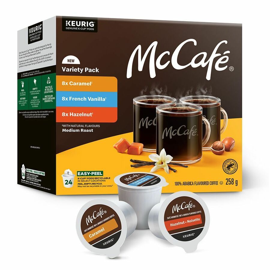 Capsules K-Cup de caf&eacute; aromatis&eacute; McCaf&eacute;&reg;