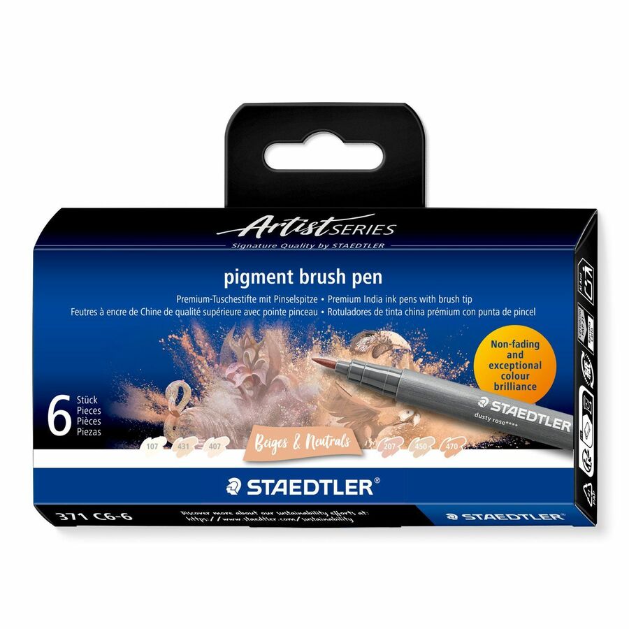 Staedtler pigment brush pen 371