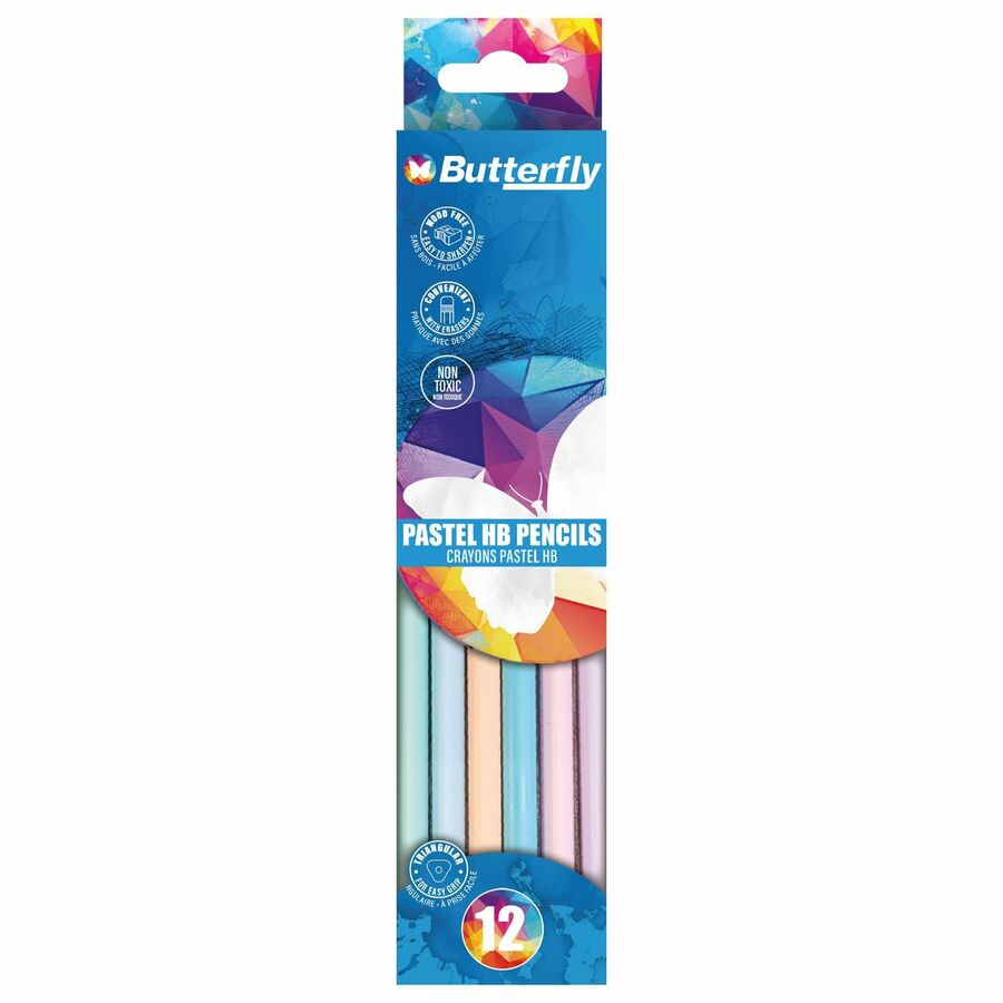 Butterfly - Crayon de bois