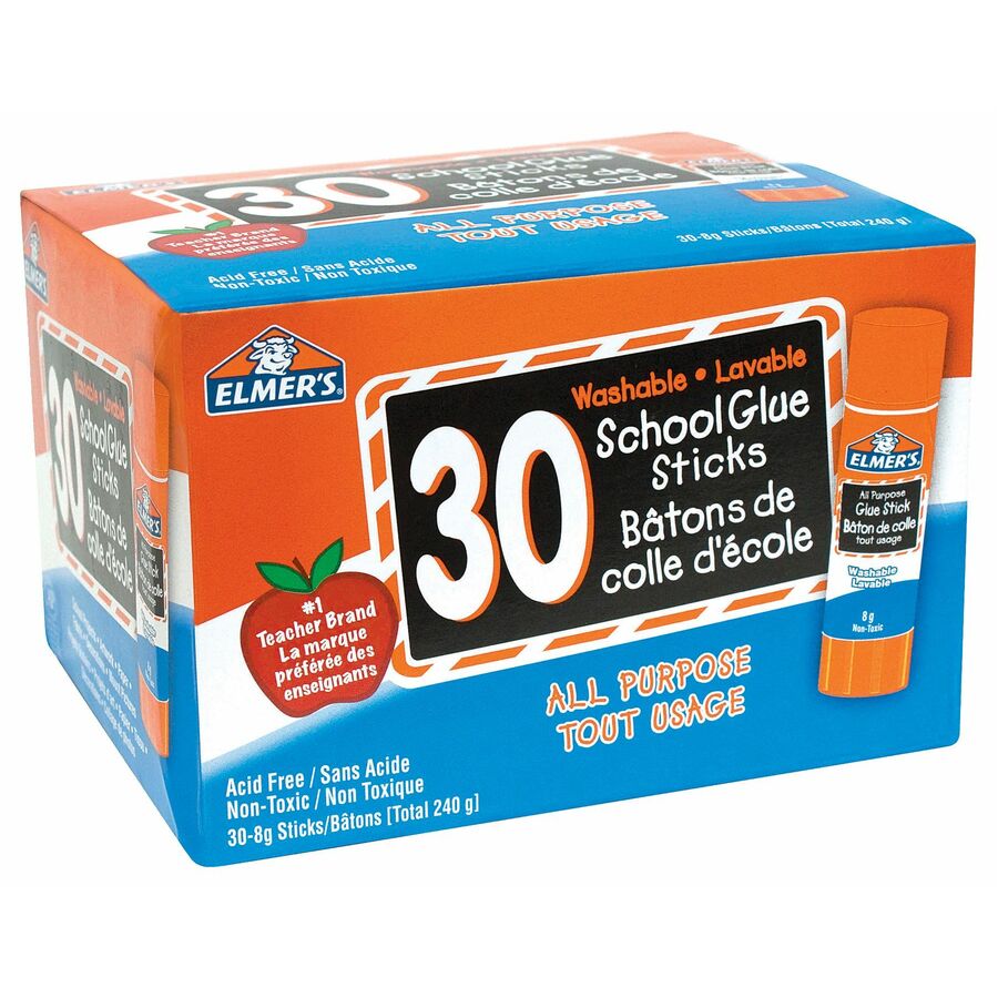 Elmer's All Purpose Washable School Glue Sticks
