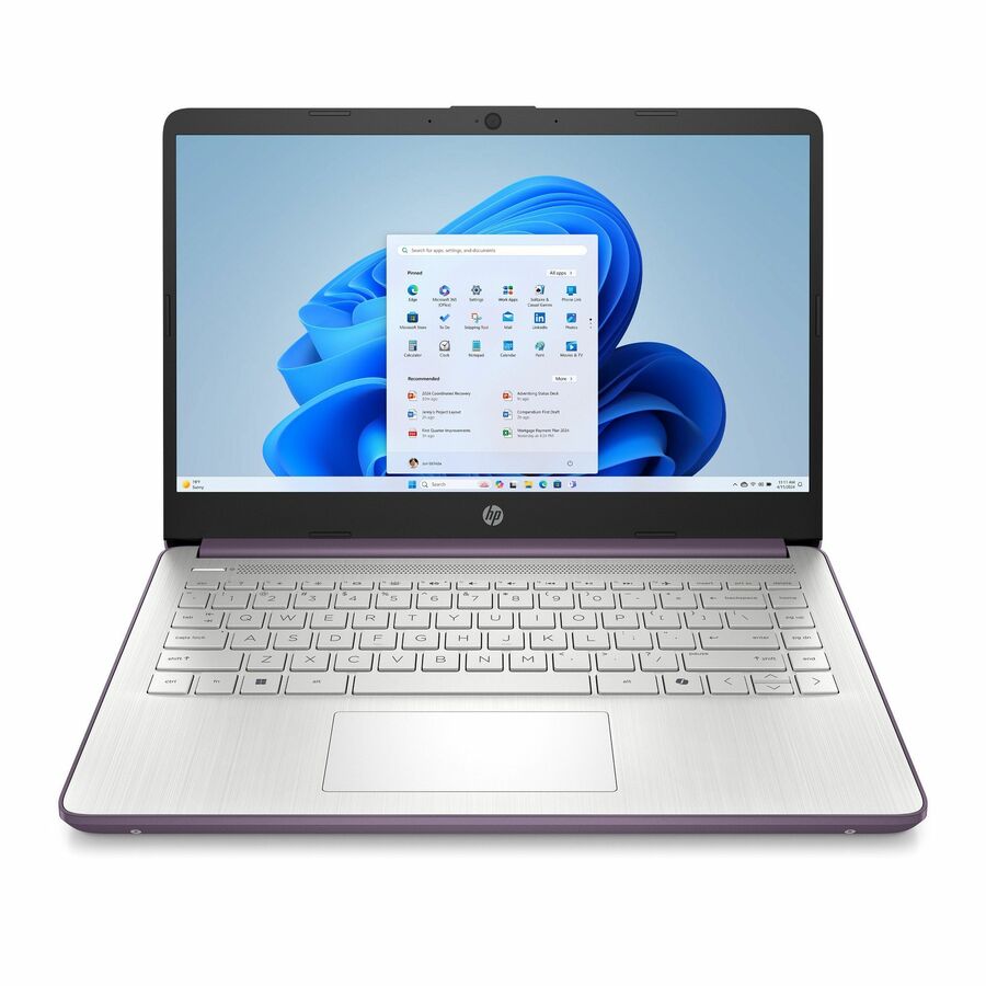 HP 14-dq6104ds 14" Touchscreen Notebook, Intel N150, 4GB DDR4, 128GB UFS