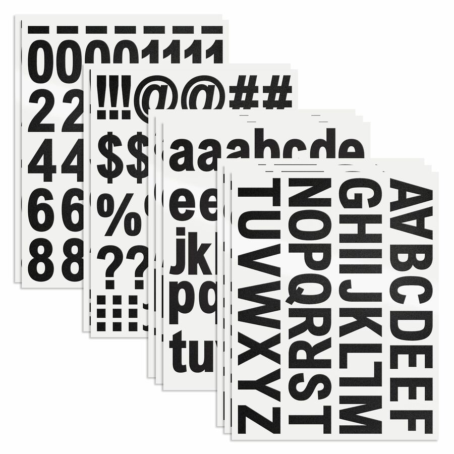 Avery&reg; Pre-Cut Vinyl Letters, Numbers and Symbols