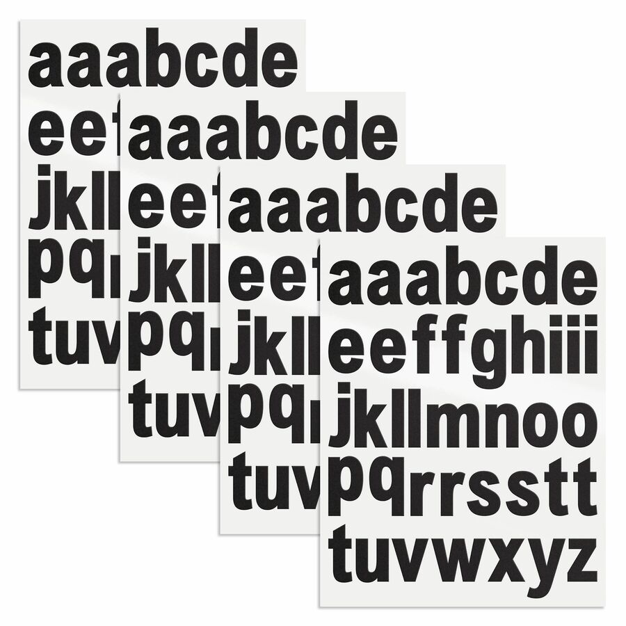 Avery&reg; Pre-Cut Vinyl Lowercase Letters