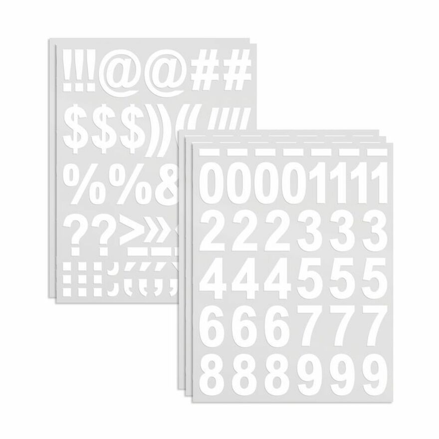 Avery&reg; Pre-Cut Vinyl Numbers and Symbols