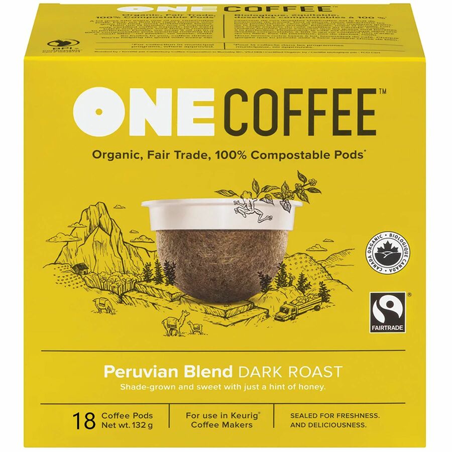 Canterbury Coffee - Coupe K One Coffee m&eacute;lange p&eacute;ruvien