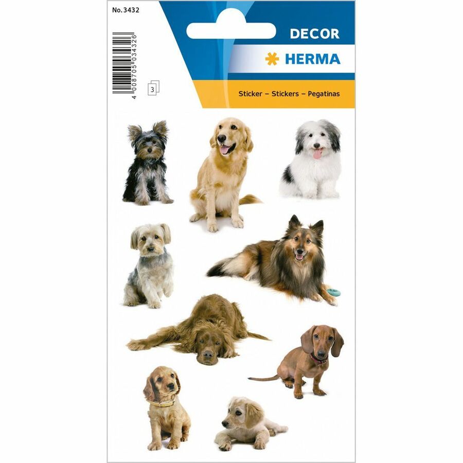 Herma Stickers Dog Photos