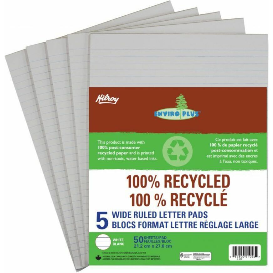 Hilroy Enviro-Plus Handwriting Pad