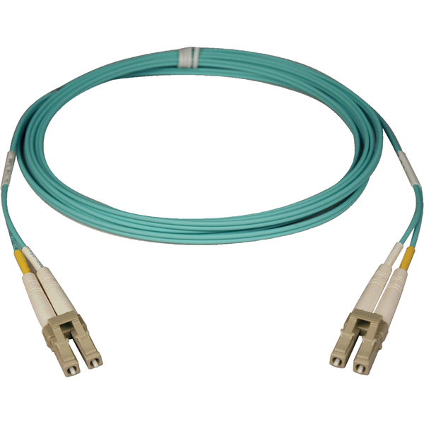 Tripp Lite Aqua Duplex Fiber Patch Cable (N820-15M)