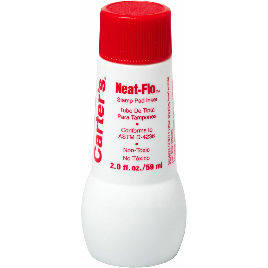 AccuStamp Refill Ink For Pre Inked Stamps Red - Office Depot