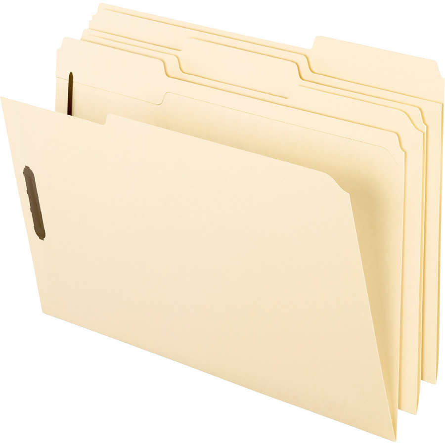 Pendaflex 1/3 Tab Cut Letter Recycled Top Tab File Folder - 8 1/2