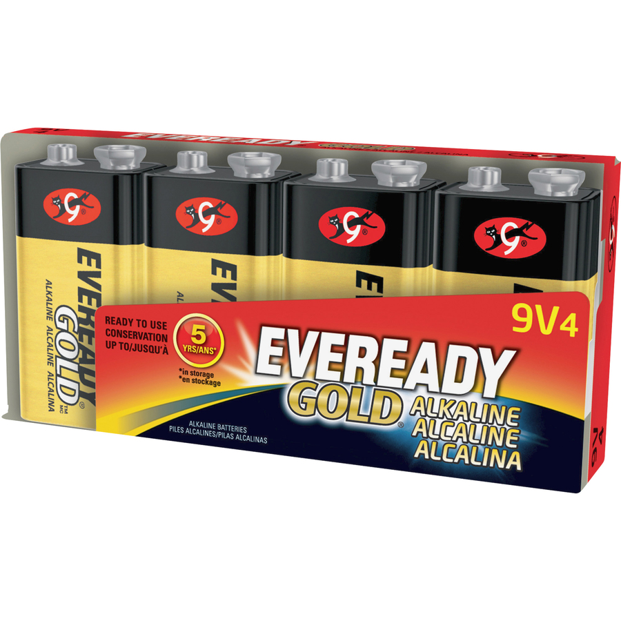 Eveready Gold Alkaline 9Volt Batteries For Multipurpose 9V 9 V