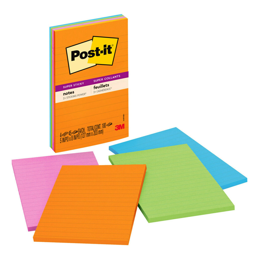 C-line 57911 Self-Stick Dry Erase Sheets, 8 1/2 x 11, White, 25