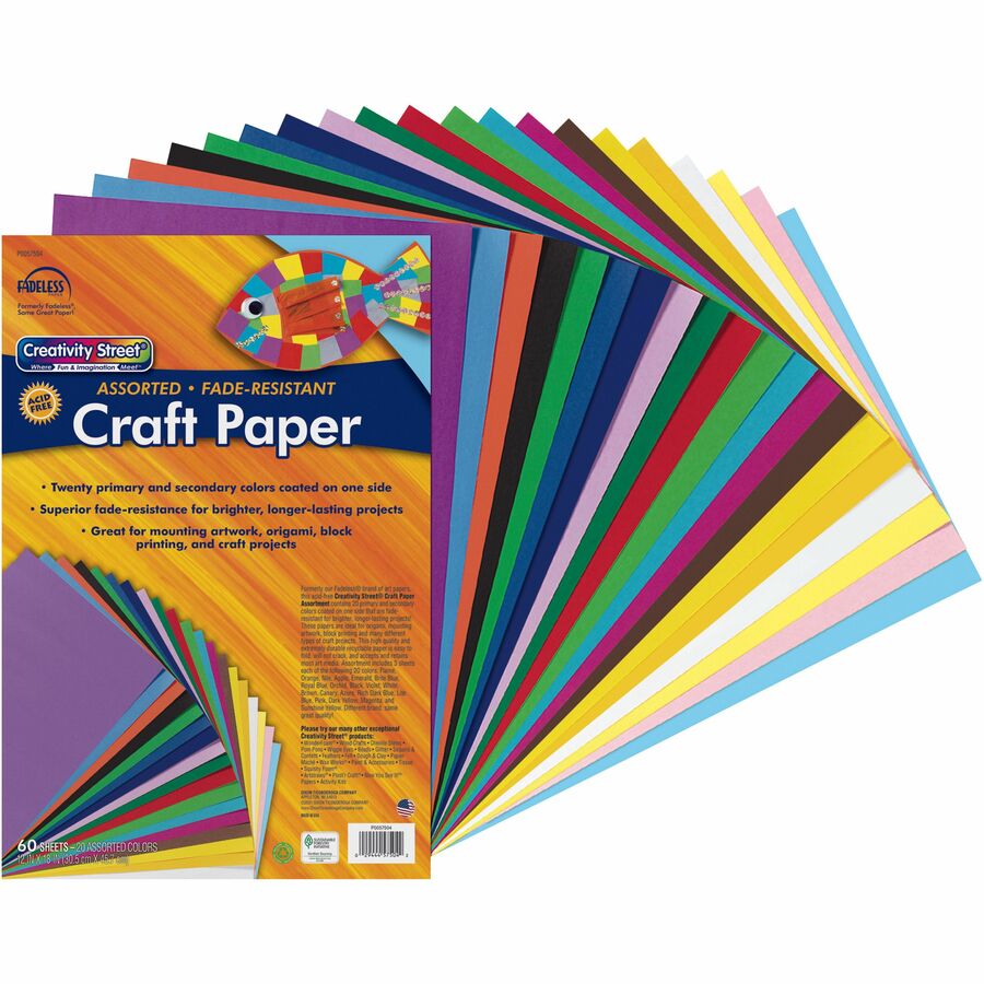 Lot Of Color Paper For Crafts Idea, Art Stock Photo, Picture and