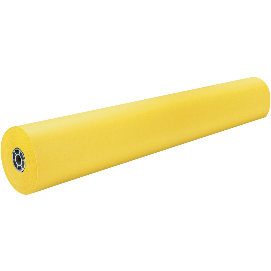 yellow kraft paper roll