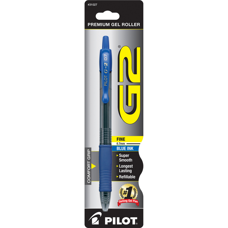 Pilot roller g2 Gel retractable card blu f 31027 (072838310279)