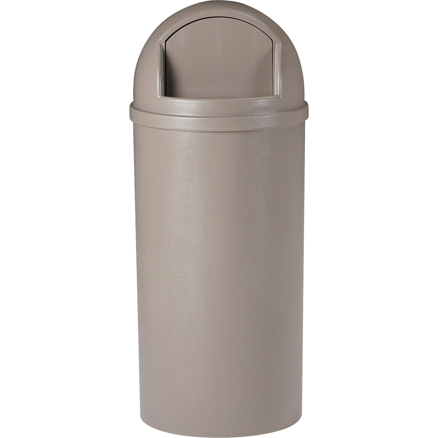 Rubbermaid 12.4 gal. Premier Series IV Step-On Trash Can with Stainless Steel Lid, Gray