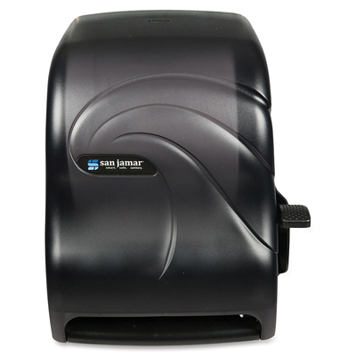 Lever Roll Towel Dispenser, Oceans, 12.94 x 9.25 x 16.5, Black Pearl