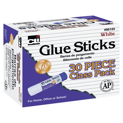 Stic Permanent Glue Stick, 0.74 oz, Dries Clear