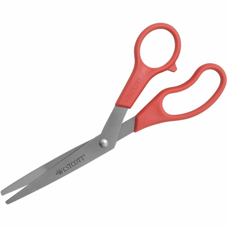 Scotch, 8 Household Scissors, Red - 1 ea, 2 Pack