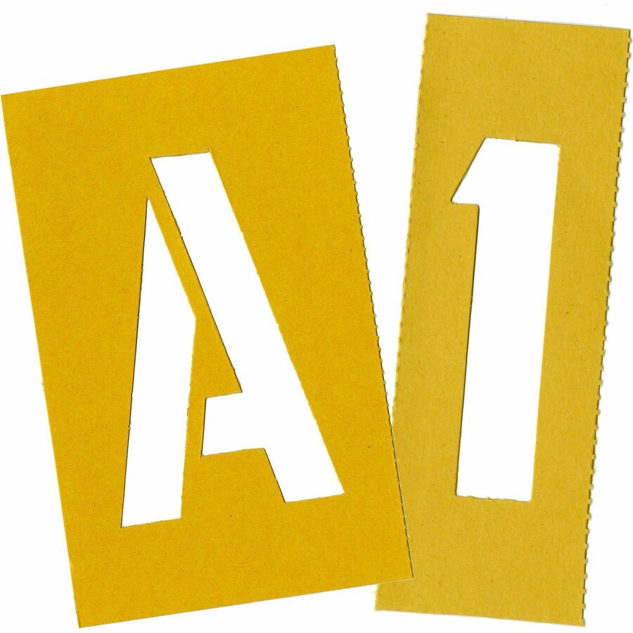 Picture of Chartpak Painting Letters/Numbers Stencils