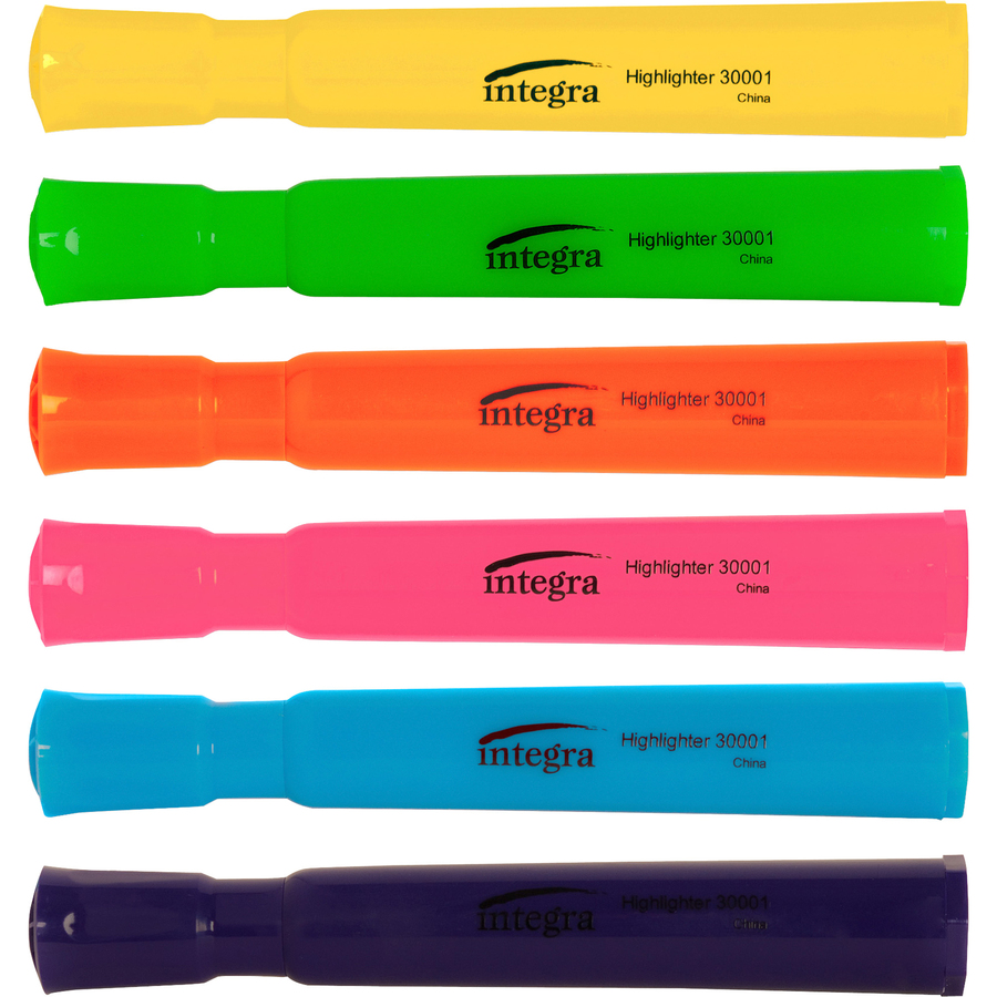 Integra Chisel Desk Liquid Highlighters Chisel Marker Point Style