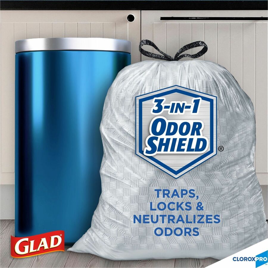 CloroxPro™ ForceFlex Tall Kitchen Drawstring Trash Bags