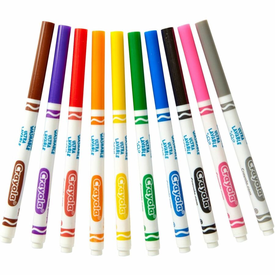 Crayola 12 ct. Dry-Erase Fine Line Washable Markers – 365 Wholesale