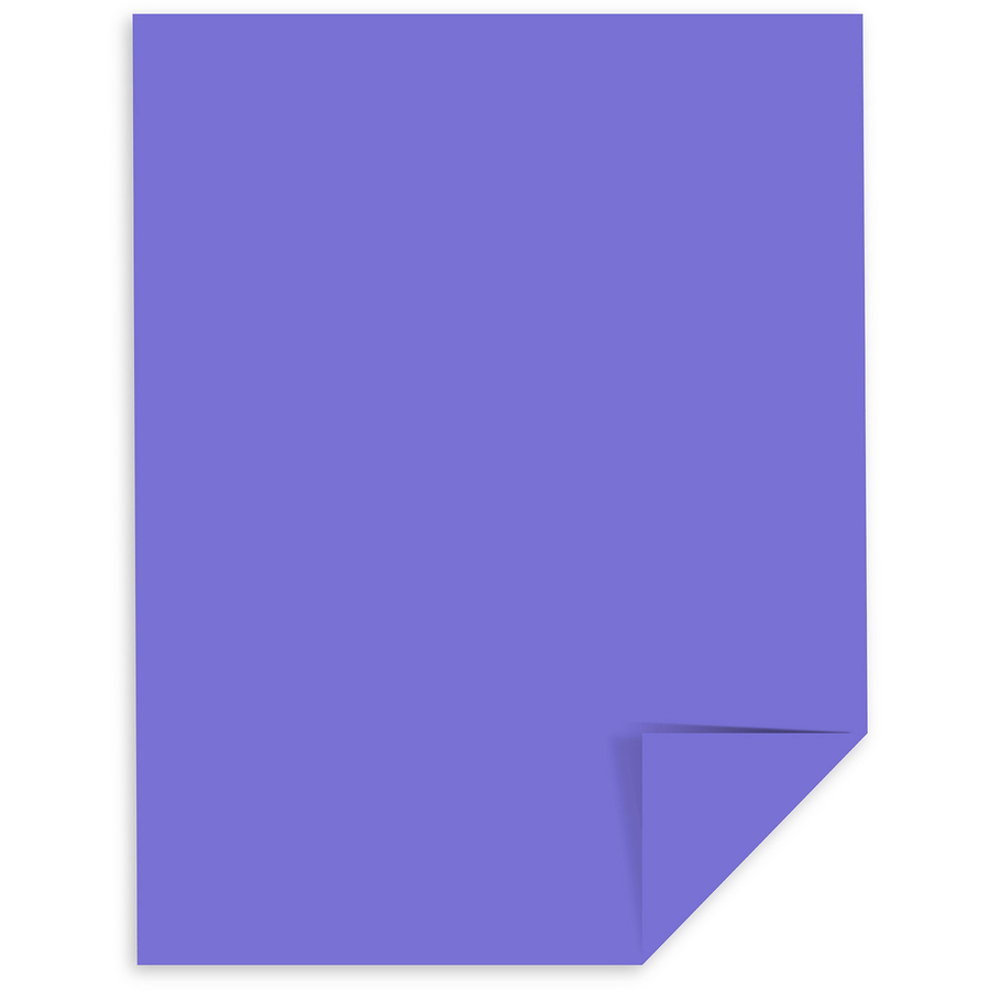 Astrobrights Color Paper - Grape - Letter - 8 1/2 x 11 - 24 lb