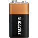 DURACELL Coppertop 9V Alkaline Battery 1 Pack (9V)
