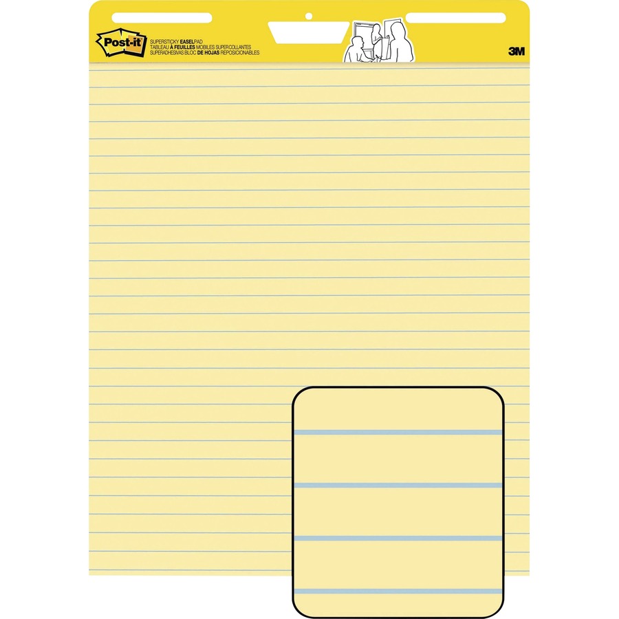 Post-it Notes 4pk 3 x 3 50 Sheets/Pad - Canary Yellow