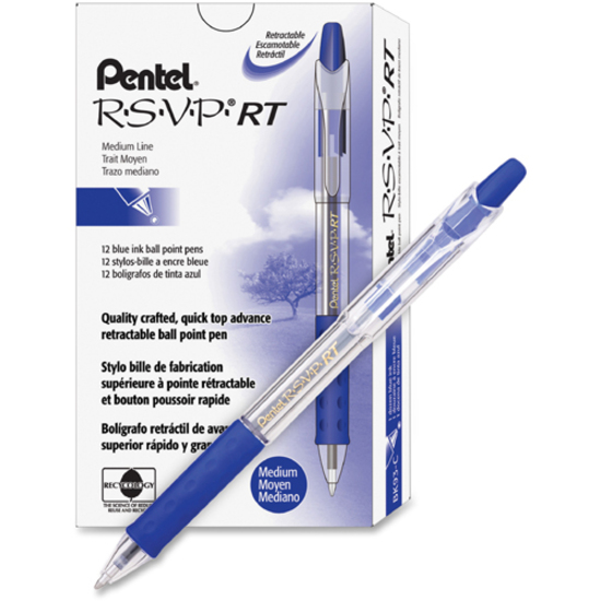 R.S.V.P.® RT Colors Ballpoint Pens, 8 Pack – Pentel of America, Ltd.