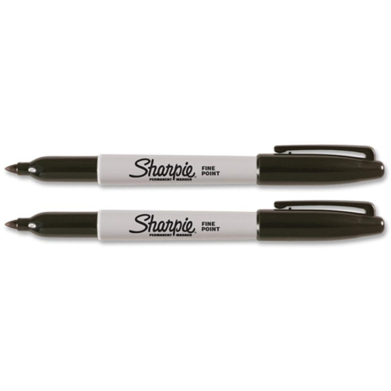 2 Pack) NEW Sharpie Ultra Fine Point Permanent Markers, 2 Black