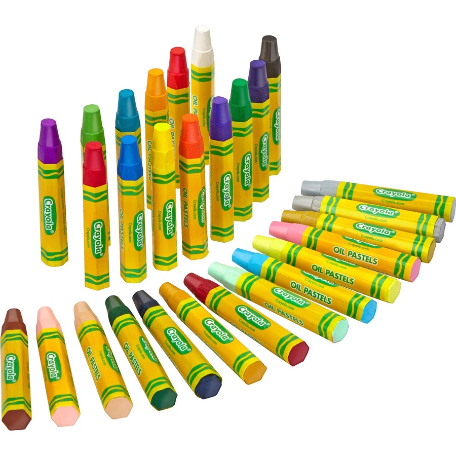 Crayola Triangular Anti-roll Crayons - Zerbee