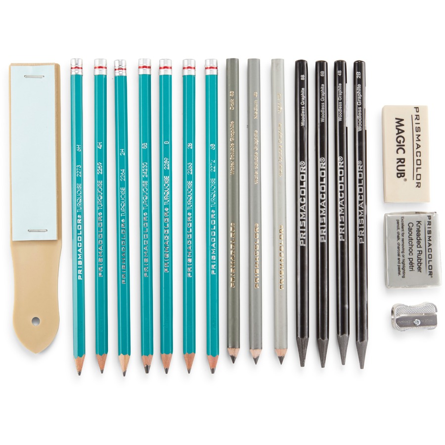  Prismacolor Quality Art Set - Premier Colored Pencils 48 Pack,  Premier Pencil Sharpener 1 Pack and Latex-Free Scholar Eraser 1 Pack :  Office Products