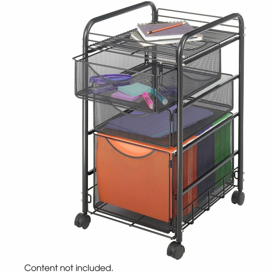 Safco Onyx Mesh File Cart