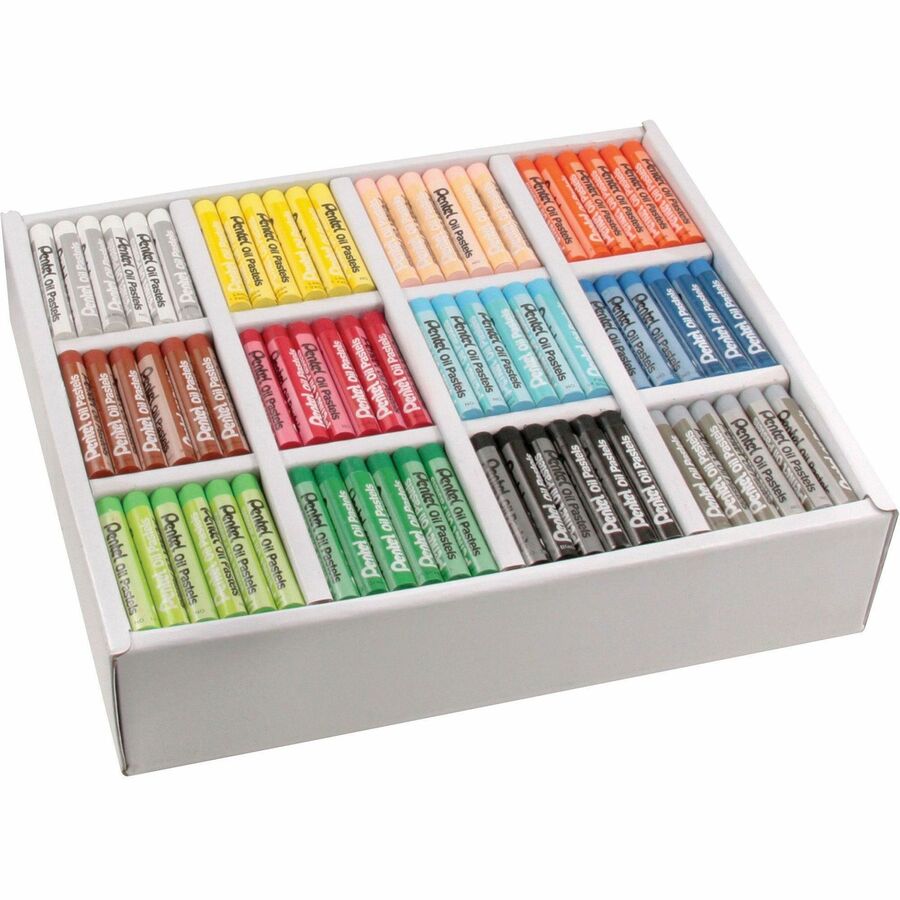 Pentel Oil Pastels 50-Piece Set