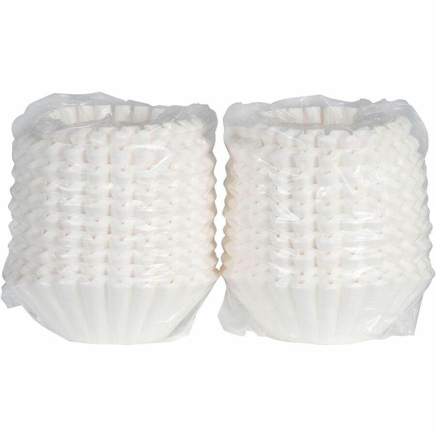 BUNN Heavyweight Coffee Filters - Heavyweight, Disposable - 21 / Carton - White