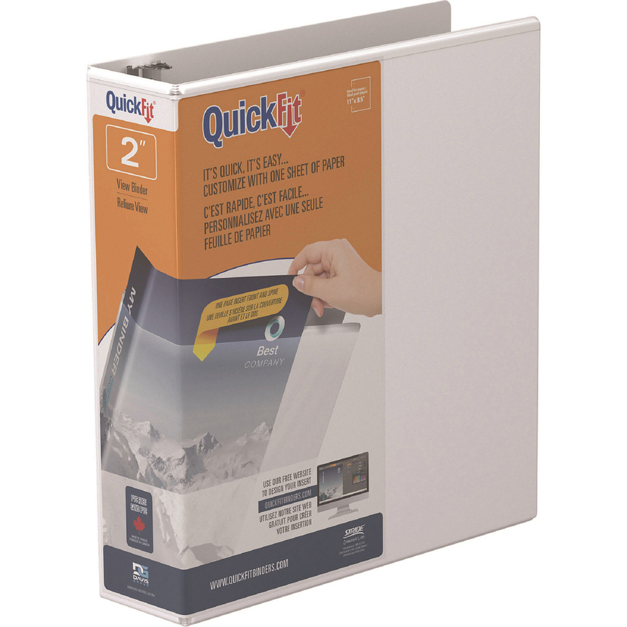 Picture of QuickFit Round Ring Unique Design Binder