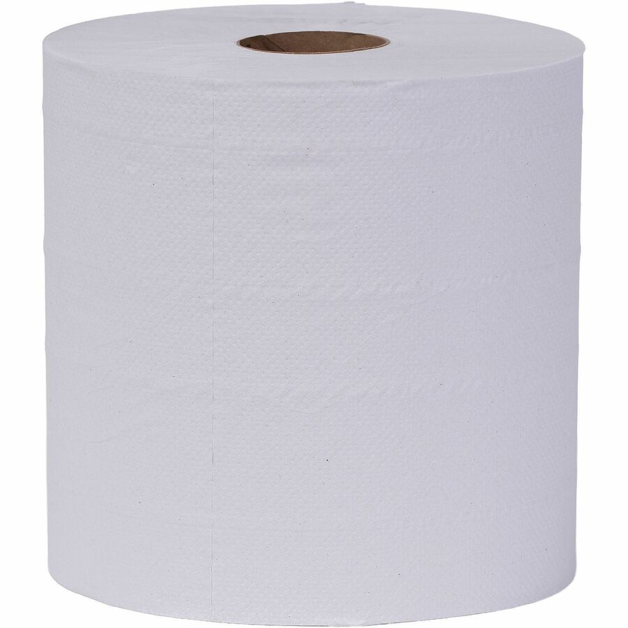 Picture of Center-Pull Paper Towels, 2-ply, 8.25" x 600 ft, White, 6 Rolls/Box, BX