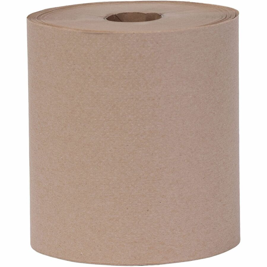 Picture of Center-Pull Paper Towels, 1-ply, 8" x 600 ft, 2" core, Natural, 12/Carton, 12 RL/CT