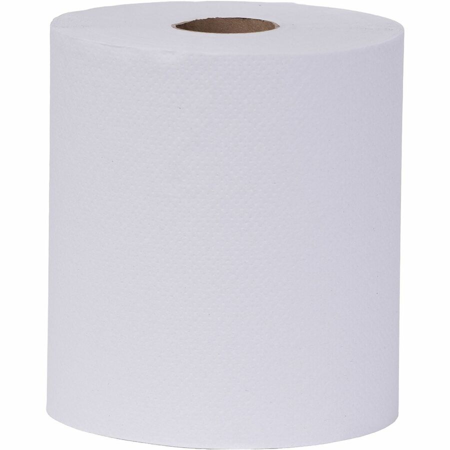 Picture of Hard Roll Paper Towels, 1-ply, White, 12/Carton, 12 RL/CT