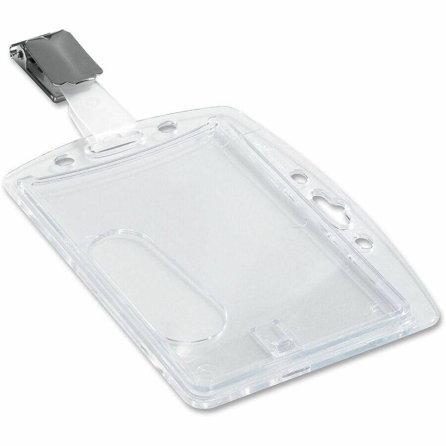 DURABLE Rotating Strap Clip ID Card Holder