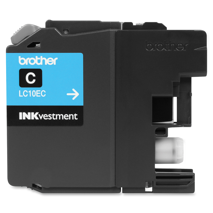 Brother Genuine LC10EC INKvestment Super High Yield Cyan Ink Cartridge